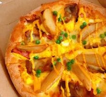 Teriyaki Beef and Potato Pizza
