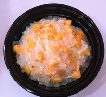 Coconut Mango Condensed Milk Ice