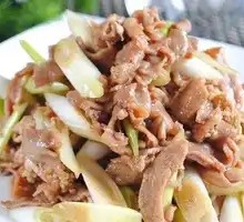 Scallion Stir-fried Lamb