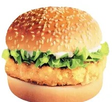 Double Garden Crispy Chicken Burger