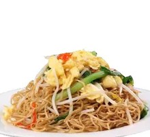 Egg and Beef Noodles Stir-fry