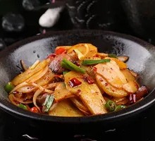 Spicy Potatoes in Dry Pot