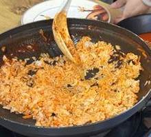 Stir-Fried Rice in Small Pot