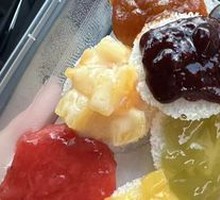Fresh Fruit Jam Steamed Pear Cake