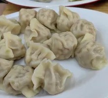 Chinese cabbage and pork dumplings
