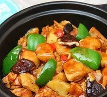 Stewed Chicken with Brown Sauce
