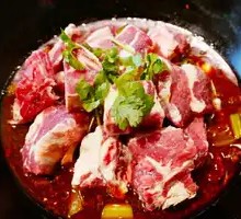 Northeastern Stewed Pork Ribs in Iron Pot