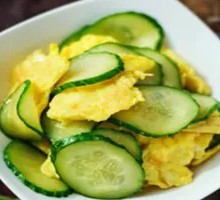 Cucumber and Egg Dumpling