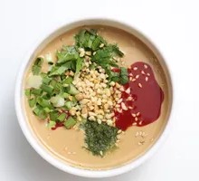 特别多的自助蘸料