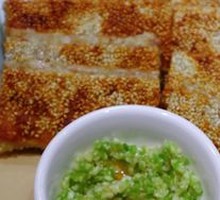 飘香芝麻肉饼