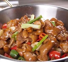 Spicy Pork Intestines Stir-fry