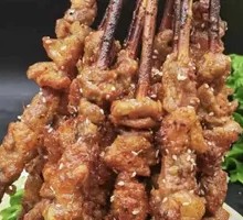 Lamb Skewers with Red Willow
