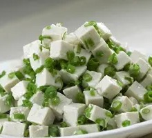 Tofu with Green Onion