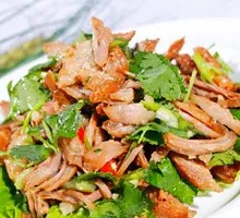 Spiced Boneless Pork Salad
