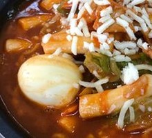 Cheese Stir-Fried Rice Cake