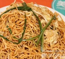 Egg and Cabbage Stir-Fried Noodles