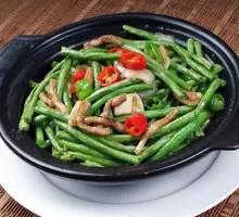 Braised Pork and Green Beans Rice