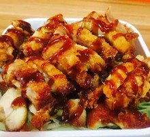 Honey Glazed BBQ Rice Bowl