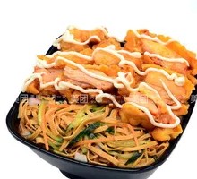Black Pepper Crispy Chicken Rice