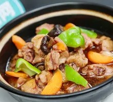 Stewed Chicken with Brown Sauce