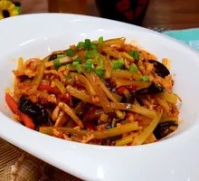 Fish-Flavored Shredded Pork