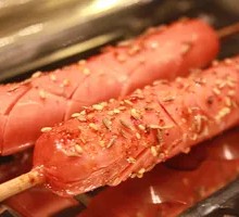 Fried Skewered Sausage