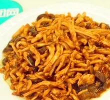 烧三丝盖浇饭