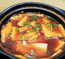 砂锅醋椒豆腐