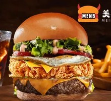 嘉年华鸡腿牛肉堡