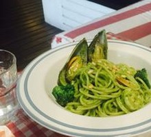 Seafood Basil Pasta