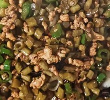 Minced Pork with Sour Beans Rice Bowl