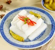 Crunchy Pickled White Radish