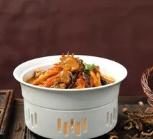 Stewed Chicken with Mushrooms