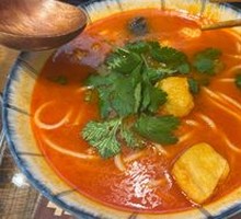 Tomato Shrimp Soup Rice Noodles