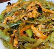 Shredded Pork with Green Pepper