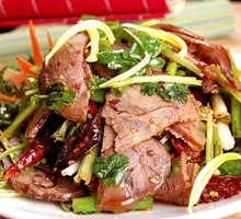 Cold-Mixed Heart Meat