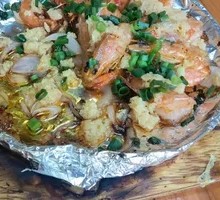 Iron Plate Shrimp with Vermicelli