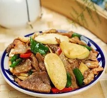 Bamboo Shoots Stir-Fried with Preserved Pork