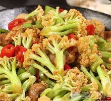 Stir-Fried Organic Cauliflower