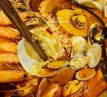 Knife-Scraped Noodles with Clams