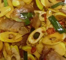 Stir-Fried Scallions