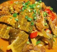 Stewed Turtle with Green Pepper