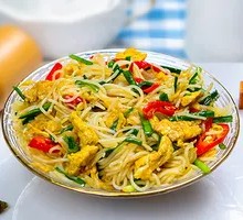 Scallion Egg Noodles