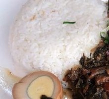 Preserved Vegetable Braised Pork Rice
