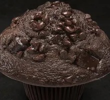 Mushroom-Shaped Chocolate Muffin