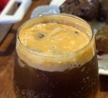 Papaya Sparkling Americano