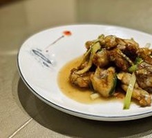 Stir-Fried Frog with Ginger and Scallion