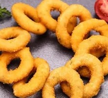 Golden Chicken Onion Rings