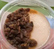 Red Bean Milk Pudding