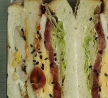 Chicken Breast and Corn Sandwich